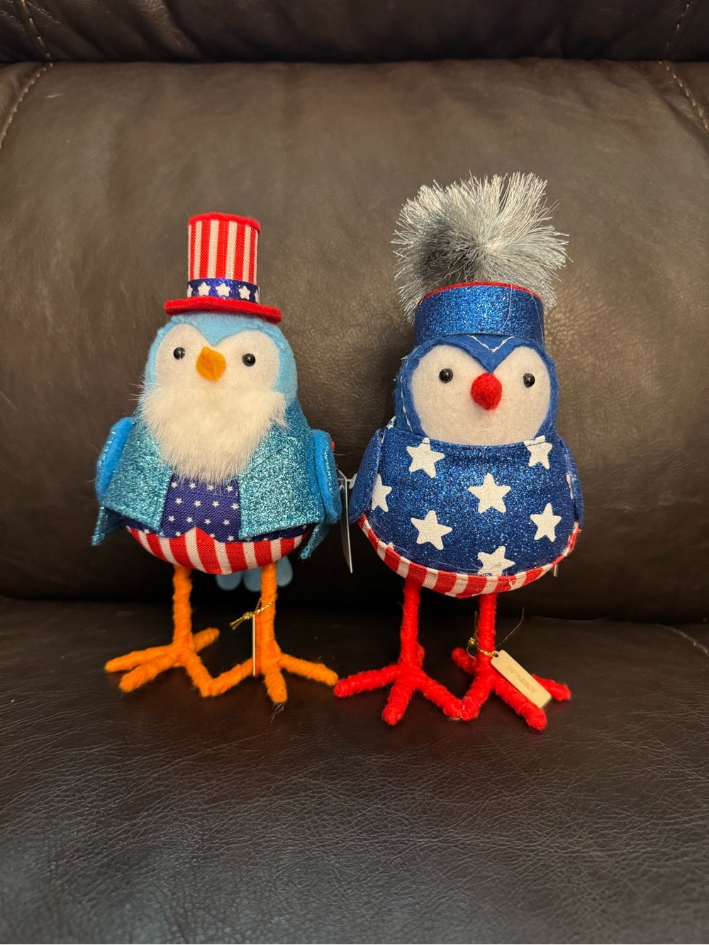 Patriotic Birds - Blue and Red Target